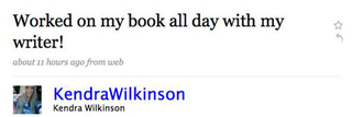 Illustration for article titled Kendra Wilkinson Is Working On Her Book